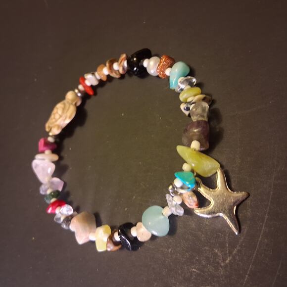 Handmade Turtle Ocean boho bracelet - Picture 1 of 3